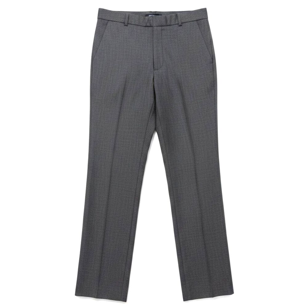 Babaton by Aritzia Gray Slim Straight Tailored Trousers Office Work Pants Size 8